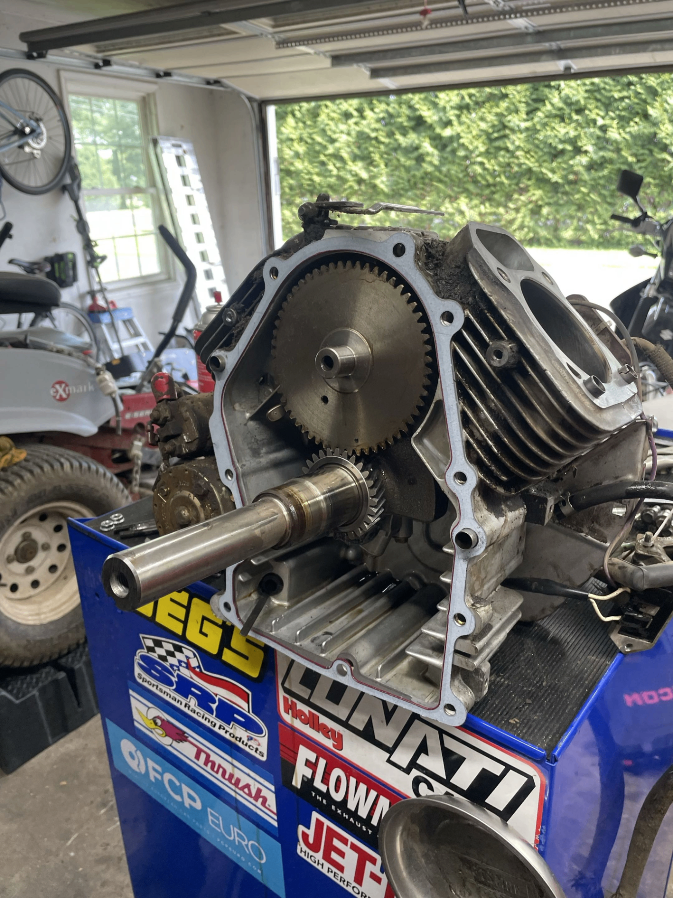 Maintenance and repair on small engines, trailers, and commercial equipment